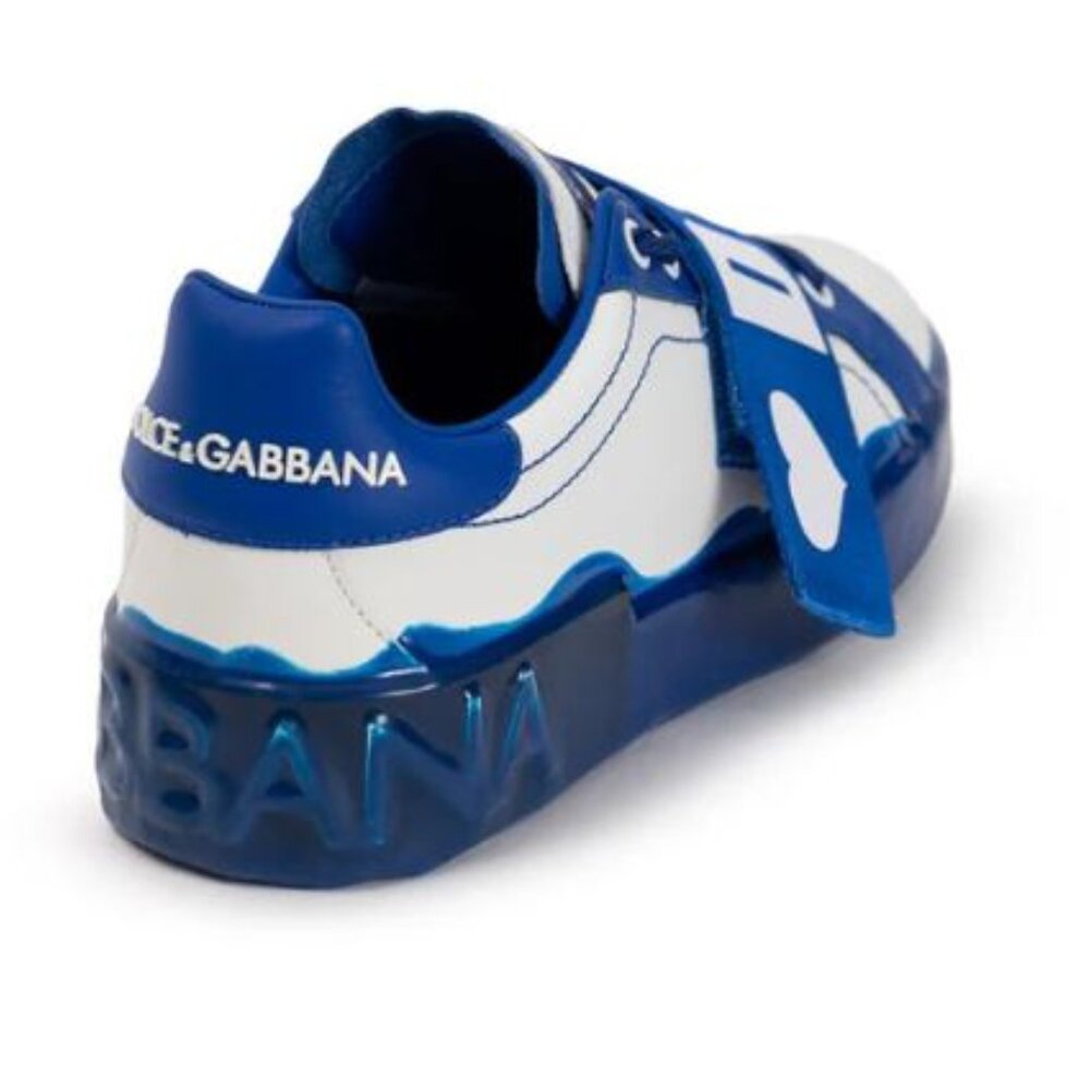 DG WHITE LEATHER LOW TOP - Picture 6 of 6